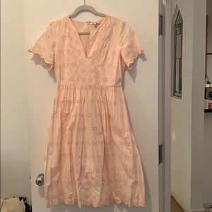 Madewell eyelet dress. Size 8.
